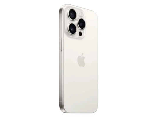 Apple iPhone 15 Pro Titan Weiss günstig gebraucht kaufen